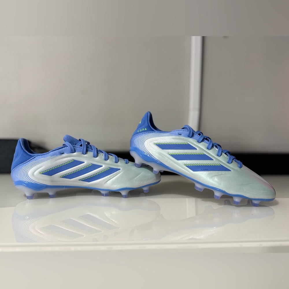 Adidas Copa Pure 3 Pro FG Soccer Cleats Blue ID9043 Men’s Size 6.5
